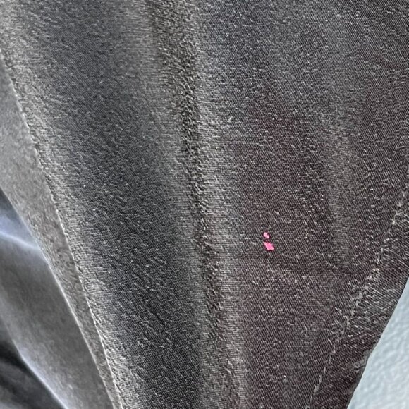 August Max Woman  100% Silk  Black  Button up  Blouse  Size 14W - Picture 6 of 12